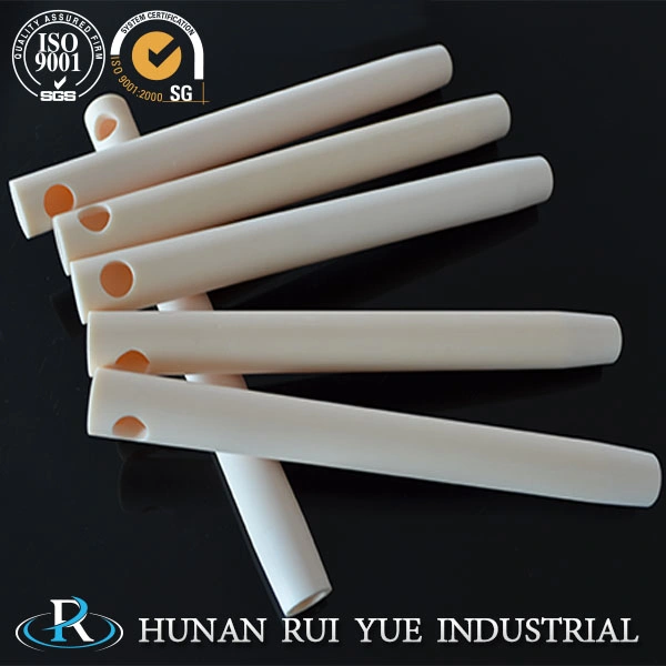 Factory Price 99% Al2O3 Heat Resistant Insulation Refractory Alumina Ceramic Tube for Furnace